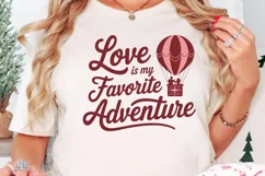Love is my favorite adventure Sublimation PNG Product Image 2