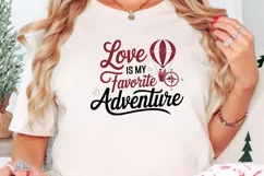 Love is my favorite adventure Sublimation PNG Product Image 2