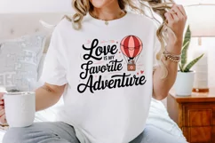 Love is my favorite adventure Sublimation PNG Product Image 3