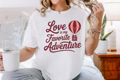 Love Is My Favorite Adventure Sublimation PNG Design Product Image 3