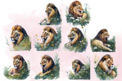 Watercolor Lion Product Image 2