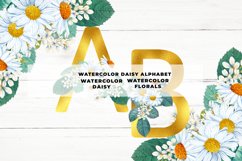 Gold Daisy Alphabet Product Image 1