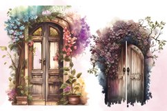 Watercolor vintage window Product Image 2
