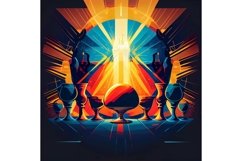 Holy Supper, Commemoration, Future Dreams AI 8k Resolution Product Image 3