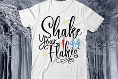 Shake Your Flakes T-Shirt Design Product Image 1