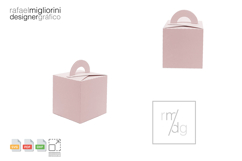 Cube Box with Handle - Basics of Brazil Product Image 1