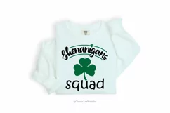 Shenanigan Squad Svg | St Patricks SVG DXF PNG | Gnome Svg Product Image 3