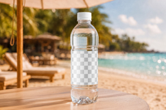 Clear Plastic Bottle Drink Mockup Product Image 2