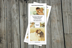 Wedding Photographer Rack Card Product Image 3