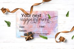 Appointment Card Product Image 2