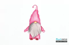 Watercolor Valentine Gnome PNG Clipart Product Image 1