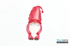 Watercolor Valentine Gnome PNG Clipart Product Image 1