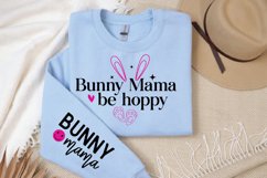 Bunny Mama be Hoppy Sleeve SVG Product Image 2