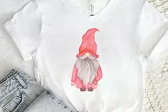 Watercolor Valentine Gnome PNG Clipart Product Image 2