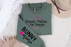 Bunny Mama be Hoppy Sleeve SVG Product Image 3