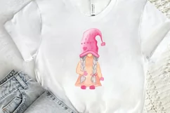 Watercolor Valentine Gnome PNG Clipart Product Image 2