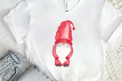 Watercolor Valentine Gnome PNG Clipart Product Image 2