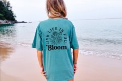 Live life in full bloom SVG Product Image 2