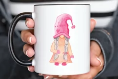 Watercolor Valentine Gnome PNG Clipart Product Image 3