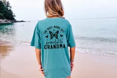 The best moms get promoted to grandma SVG Product Image 7