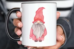 Watercolor Valentine Gnome PNG Clipart Product Image 3