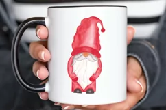 Watercolor Valentine Gnome PNG Clipart Product Image 3