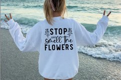 Stop and smell the flowers SVG Product Image 8
