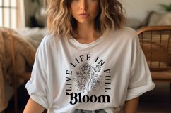 Live life in full bloom SVG Product Image 5