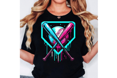 Baseball SVG, Baseball Drip PNG, Baseball Shirt Product Image 2