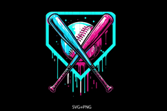 Baseball SVG, Baseball Drip PNG, Baseball Shirt Product Image 1