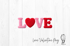 LOVE Embroidery PNG Lettering Product Image 2