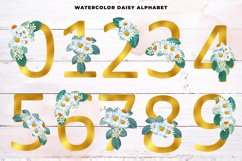 Gold Daisy Alphabet Product Image 3