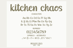 Kitchen Chaos Font Duo Product Image 7