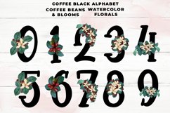 Black Boho Floral Alphabet Product Image 2