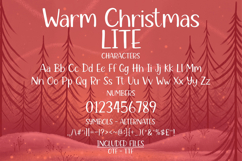 Warm Christmas Fonts | Cozy Handwritten Font Family Product Image 15