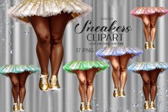 Sneaker Ball Plus Size Legs Clipart PNG Digital Images PNG I Product Image 1