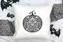 Pumpkins in Folk Art- Style Autumn Detailed SVG Product Image 13