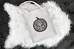Pumpkins in Folk Art- Style Autumn Detailed SVG Product Image 3