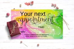Appointment Card Template Product Image 3