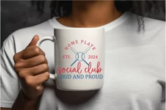 Home plate ets 2024 social club loud and proud SVG Product Image 5