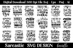 Funny Sarcastic Svg Bundle , Sarcastic Svg Bundle Product Image 1