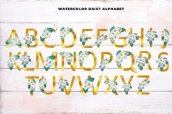 Gold Daisy Alphabet Product Image 2