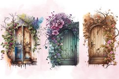 Watercolor vintage window Product Image 3