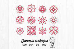 Geometric arabesque svg, dxf, eps, png Product Image 1