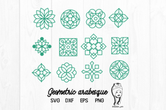 Geometric arabesque svg, dxf, eps, png Product Image 1