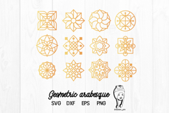 Geometric arabesque svg, dxf, eps, png Product Image 1