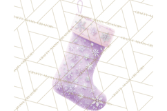 Christmas Stockings Clipart PNG, Festive Holiday Stockings Product Image 2