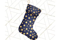 Christmas Stockings Clipart PNG, Festive Holiday Stockings Product Image 5