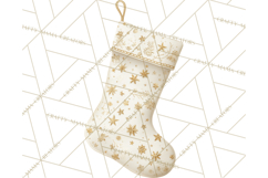 Christmas Stockings Clipart PNG, Festive Holiday Stockings Product Image 3