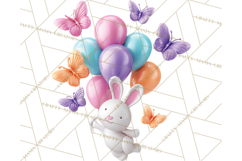 Bright Balloon Animals Clipart PNG Shiny Candy Colors Product Image 5